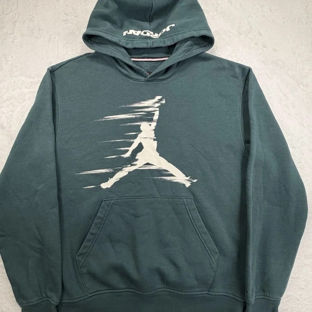 Air Jordan Flight MVP Soft Fleece Hoodie Motion Jumpman - Size Small -FV7227-222